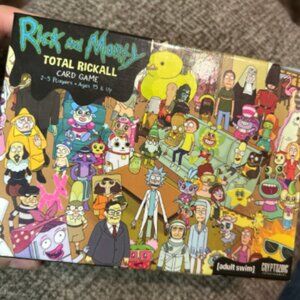 Rick and Morty- Total Rickall Card Game